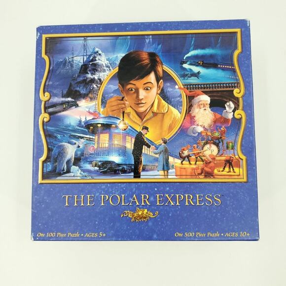 The Polar Express 2-In-1 Puzzle Set (Child & Adult) 2004 - Picture 1 of 10